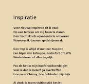 inspiratie gedicht