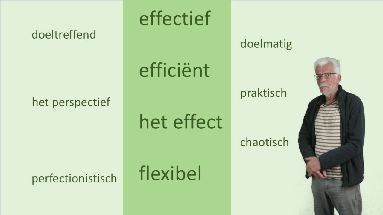 efficient en effectief